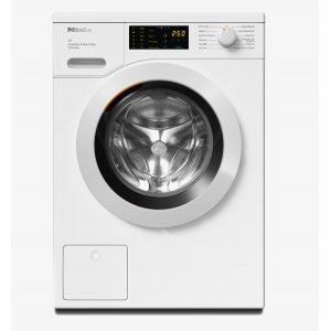 Lavadora Miele WCB380 WCS, 8kg, 1400rpm, clase A-20%, 38 kWh año, 72dB, SteamCare, 125 Edition, 11 programas, blanco