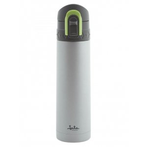 Termo de líquidos Jata 826 INOX, de viaje, 500 ml, gris y verde