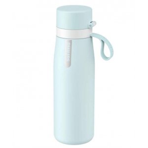 Botella termo de líquidos Philips AWP2662LB/24, inox 18/8, azul cielo
