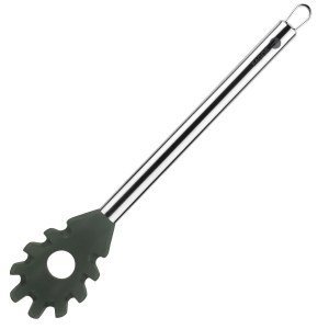 Cuchara para servir pasta Fagor Melier, acero inoxidable 18/10 y silicona, altas temperaturas