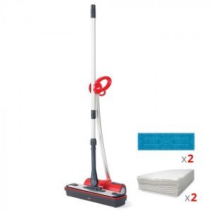 Fregadora mopa Polti MOPPY RED, 1500W, 0.7 litros,