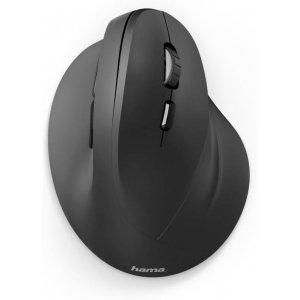 Ratón ergonómico Hama EMW-500, vertical, inalámbrico, negro