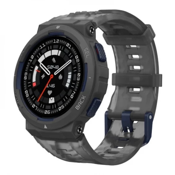 Reloj Smartwatch Amazfit ACTIVE Midnight Pulse, 46 mm, negro