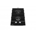Placa de gas natural y butano modular Artica ACG60201, 2 zonas, Cristal Gas, 4000W, cristal negro - imagen 2