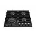 Placa de gas natural y butano Artica ACG60401, 4 zonas, Cristal Gas, hierro forjado, Wok, 7800W, cristal negro - imagen 3