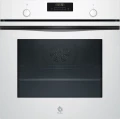 Horno multifunción Balay 3HB5131B3, 60 x 60 cm, hidrólisis, 71 litros, clase A+, raíl telescópico 1 altura, display LED, blanco