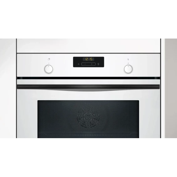 Horno multifunción Balay 3HB5131B3, 60 x 60 cm, hidrólisis, 71 litros, clase A+, raíl telescópico 1 altura, display LED, blanco - imagen 2