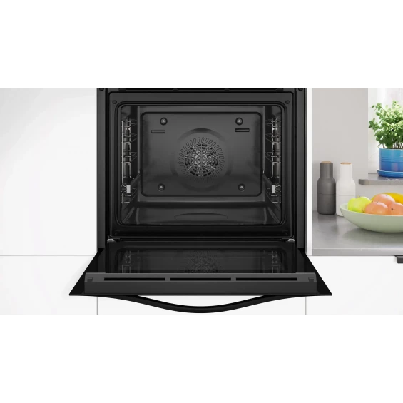 Horno multifunción Balay 3HB5131B3, 60 x 60 cm, hidrólisis, 71 litros, clase A+, raíl telescópico 1 altura, display LED, blanco - imagen 3