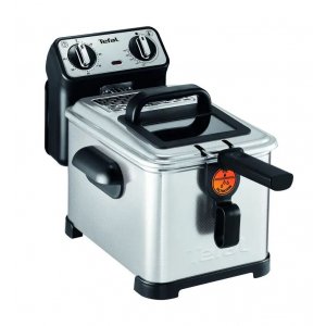 Freidora de aceite Tefal FILTRA PRO PREMIUM 4 L, FR516110, 4 litros, 1.3 kg patatas, 2400W, de 150 ºC a 190ºC, acero inox