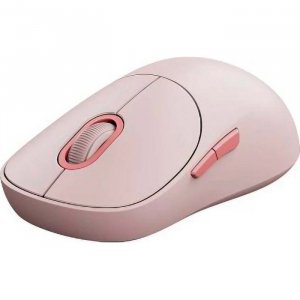 Ratón inalámbrico Xiaomi BHR8911GL Mouse 3, 1200 DPI, rosa