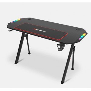 Mesa Gaming Drift DZ175, RGB avanzado, con alfombrilla