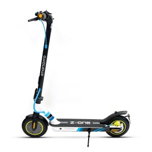 Patín eléctrico SmartGyro Z-ONE BLUE, certificado con motor de 36V, ruedas 10