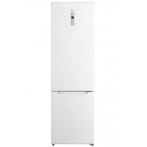 Frigorífico combi Midea MDRB489FGE01OE No Frost, 201 x 59.5 x 63.5 cm, 330 litros, clase E, blanco