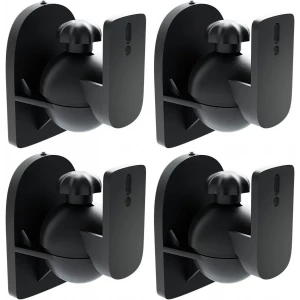 Soporte de pared orientable para altavoz FDM SBE.2, negro