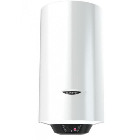 Termo eléctrico Ariston PRO1 ECO DRY MULTIS 50 SLIM EU, 50 litros, 1.800 W, multiposición, clase B, blanco