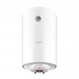 Termo eléctrico Cata CTR-80-M, 80 litros, vertical, 1500W, de 2 a 4 personas, anclaje universal, blanco