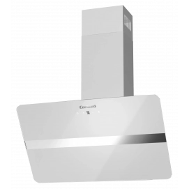 Campana decorativa de pared inclinada Corberó VICTORIA760W, vertical, 70 cm, 594 m3/h, clase A, 3 velocidades, 67dB, filtro aluminio, 2 luces...