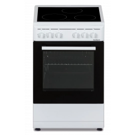 Conjunto de Cocina vitro Corberó CCSF503VW, 85 x 50 x 55 cm, 3 zonas, horno 48 litros, luz LED, blanco