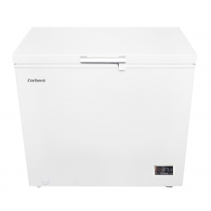 Arcón congelador horizontal Dual Corbero CCHH20024E, 85 x 91 x 55.5 cm, clase E, 200 kWh año, 198 litros, 40dB, blanco