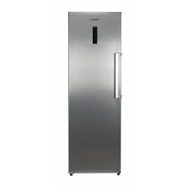 Congelador vertical Corberó CCVH18524NFX, 185 x 60 x 66 cm, No Frost, clase D, 197 kWh/año, 39dB, 274 litros, puerta reversible, Inverter, inox