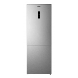 Frigorífico combi Corberó CCHS20074NFXINV, No Frost, 200 x 70.4 x 69.4 cm, No Frost, clase E, 298 kWh/año, 36dB, 495 litros, Inverter, reversible,...