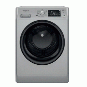 Lavadora - secadora Whirlpool FFWDD 1174269 SB VSPT, 11kg lavado, 7kg secado, 1400rpm, Inverter, gris