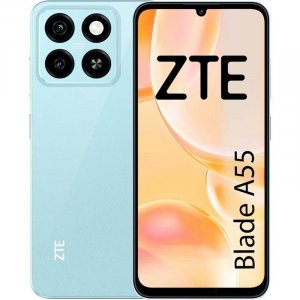 Teléfono móvil ZTE BLADE A55, 4GB, 128GB, azul