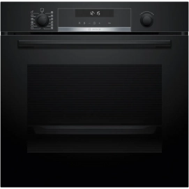 Horno multifunción Bosch HBG578EB7, Serie 6, 60 x 60 cm, Pirolítico, AirFry, 9 funciones, 30 programas automáticos, abatible, 71 litros, clase...