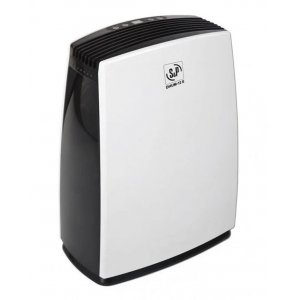 Deshumidificador S&P DHUM-20 EN, 20 litros al día, depósito de 2 litros, 42dB, para 45 m2, blanco