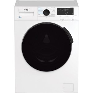 Lavadora - secadora Beko HTV 8716 DSW BTR, 8kg lavado, 5kg secado, 1400rpm, Motor ProSmart Inverter, pantalla digital, clase D/C, blanco
