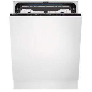Lavavajillas intergable Electrolux EEG68500L, Serie 700 GlassCare, 60 cm, 14 servicios, clase B, 76 kWh año, 42dB, 8 programas, 3ª bandeja, SensorLogic, AquaSensor, Inverter, blanco