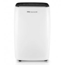 Deshumidificador Ufesa Breeze Dry 5000, 20 litros al día, depósito de 6 litros, 46dB, para 40 m2, función secado ropa, 260 m3/h, blanco
