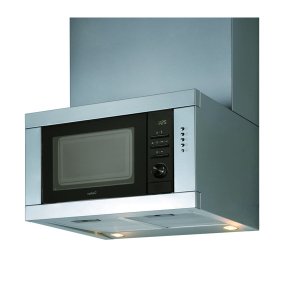 Campana decorativa cajón con microondas Cata CHORUX XBK, horizontal, 90 cm, 850 m3/h, clase A, 3 velocidades, 67dB, ref. 02165201, acero inox