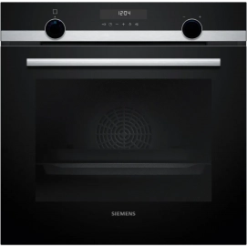 Horno multifunción Siemens HB578GES7, Serie iQ500, 60 x 60 cm, 71 litros, Pirolítico, humidClean, 8 funciones, AirFry, 30 programas automáticos,...