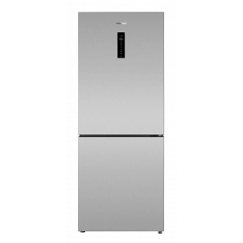 Frigorífico combi Corberó CCT1857024NFXINV, 185 x 70.3 x 67 cm, No Frost, clase E, 278 kWh/año, 37dB, Inverter, 417 litros, reversible, display,...