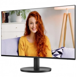 Monitor LED AOC 27B3HA2, 27 pulgadas, panel IPS Full HD, VGA, HDMI, 2 mm, 100Hz, 4ms, negro