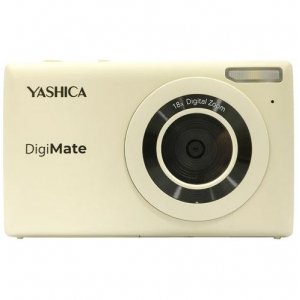 Cámara digital compacta Yashica DigiMate YAS-DGM100-OW, 64MP, zoom 18x, blanco