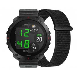 Reloj Smartwatch Polar Grit X2 Pro, Premium GPS Smart Sports, pulsera cierre de velcro, negro noche