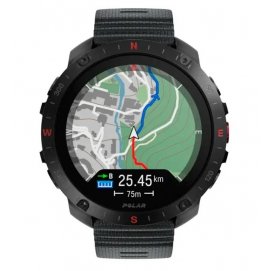 Reloj Smartwatch Polar Grit X2 Pro, Premium Outdoor Multisport Watch, Negro, S-L