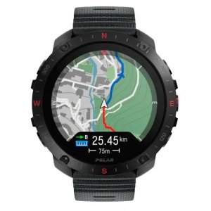 Reloj Smartwatch Polar Grit X2 Pro, Premium Outdoor Multisport Watch, Negro, S-L