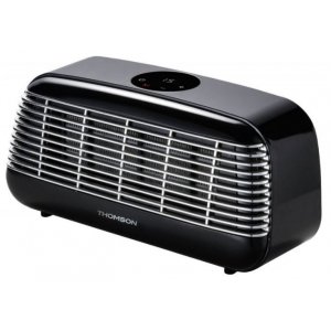 Calefactor cerámico Thomson THSF25DN, Fifty Digital Vintage, 1500W, negro