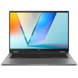 Ordenador portátil Asus Vivobook 14 Flip TP3407SA-QL064W, Copilot+ PC, Intel Core Ultra 7-258V, 32GB RAM, 1TB SSD, Windows 11 Home, 14" OLED