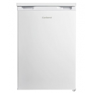 Congelador vertical Corberó CCVM8554W, Table Top, 84.5 x 55.3 x 57.4 cm, Cíclico Estático, clase E, 164 kWh año, 39dB, 88 litros, reversible, blanco
