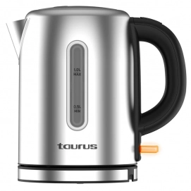 Hervidor de agua Taurus Selene Compact KE2400X, 2400W, 1 litro, inox