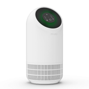 Purificador de Aire InnJoo ONE, Filtro HEPA H11, carbón activado, silencioso, modo de sueño, temporizador, capturar polvo, humo, olor y caspas de mascota, área hasta 11 m2, compatible Alexa y Echo, blanco