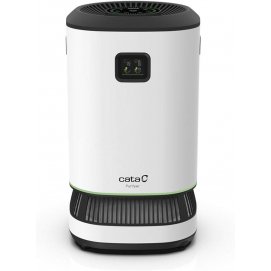 Purificador de aire Cata Purifyer Home 02202003, Filtro HEPA H13, hasta 60 m2, 150 m3 de superficie, tecnología NONVIRAIR, pantalla TFT, Bluetooth,...