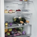 Frigorífico combi integrable Haier HBQW5518E, ID Titanium 2, 177.2 x 54 x 55 cm, No Frost, clase E, 229 kWh/año, 35dB, 251 litros, luz LED, MultiFlow, reversible, WiFi, blanco - imagen 7