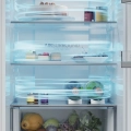 Frigorífico combi integrable Haier HBQW5518E, ID Titanium 2, 177.2 x 54 x 55 cm, No Frost, clase E, 229 kWh/año, 35dB, 251 litros, luz LED, MultiFlow, reversible, WiFi, blanco - imagen 8