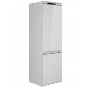 Frigorífico combi integrable Teka RBF 73351 FI WH, 176.9 x 54 x 54.5 cm, No Frost, clase E, 208 kWh/año, 41dB, 246 litros, control eléctrónico, reversible, luz LED, blanco