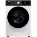Lavadora Artica AQUAPLUS8AB, 8kg, 1400rpm, clase A-10%, 42 kWh/100 ciclos, 76dB, 15 programas, Vapor,  Inverter, display, luz tambor, blanco y negro